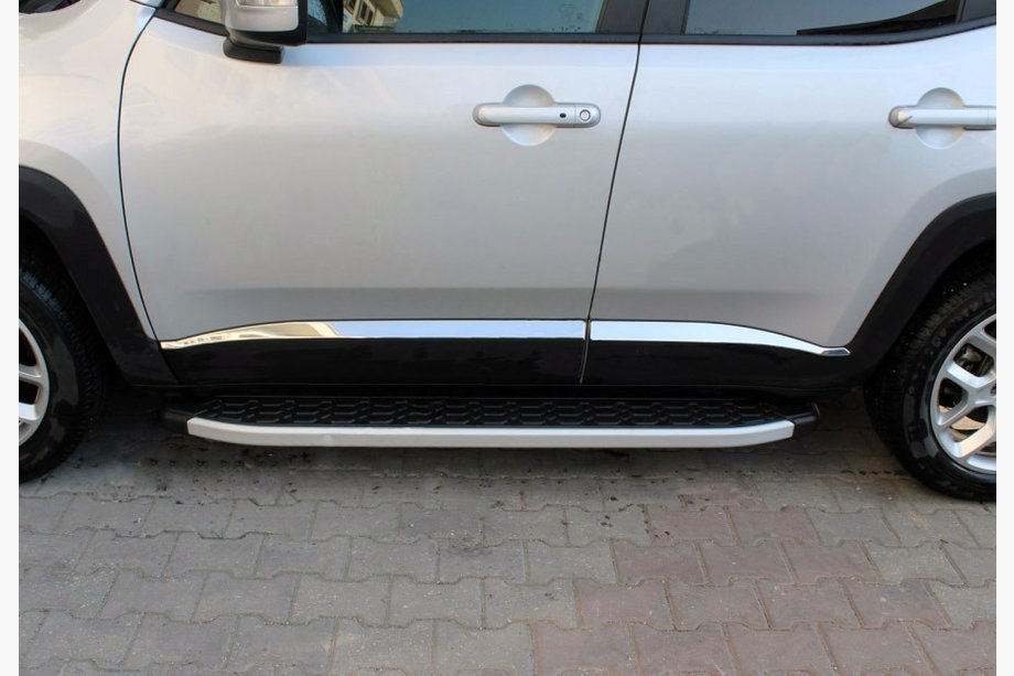 Jeep Renegade 2014– Durvju moldingu komplekts (4 gab., nerūsējošais tērauds) Image