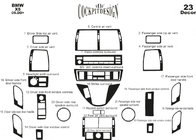 BMW X5 E53 1999–2006 Paneļa uzlikas V-1 Alumīnijs foto 3