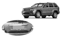 Jeep Grand Cherokee WJ 1999–2004 Aizmugurējā līste (plastmasa) foto 1