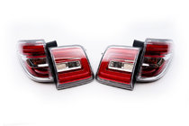 Nissan Patrol Y62 2010–2024 Aizmugurējie LED lukturi (2016. gada dizains) foto 2
