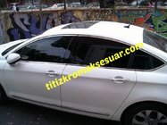 Citroen C-5 2008–2017 Pilns logu apdares līstu komplekts (12 gab., nerūsējošais tērauds) foto 2