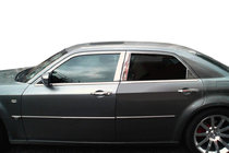 Chrysler C300 2004–2011 Durvju statņu moldings (nerūsējošais tērauds) foto 1