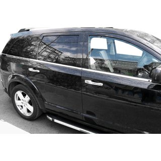 Logu apmales (6 gab., nerūsējošais tērauds) Dodge Journey 2008–2020 foto 1