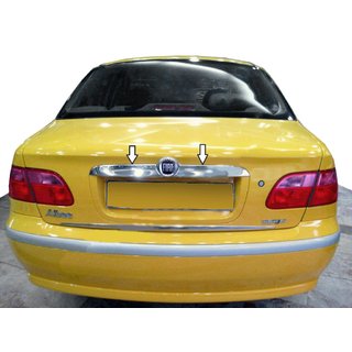 Hroma līste virs numura zīmes (nerūsējošais tērauds) Fiat Albea 2002–2012