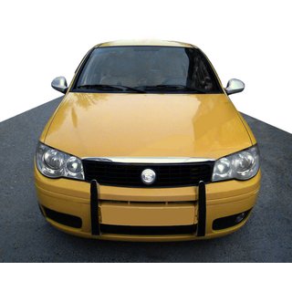 Motora pārsega malas uzlika (nerūsējošais tērauds) Fiat Albea 2002–2012