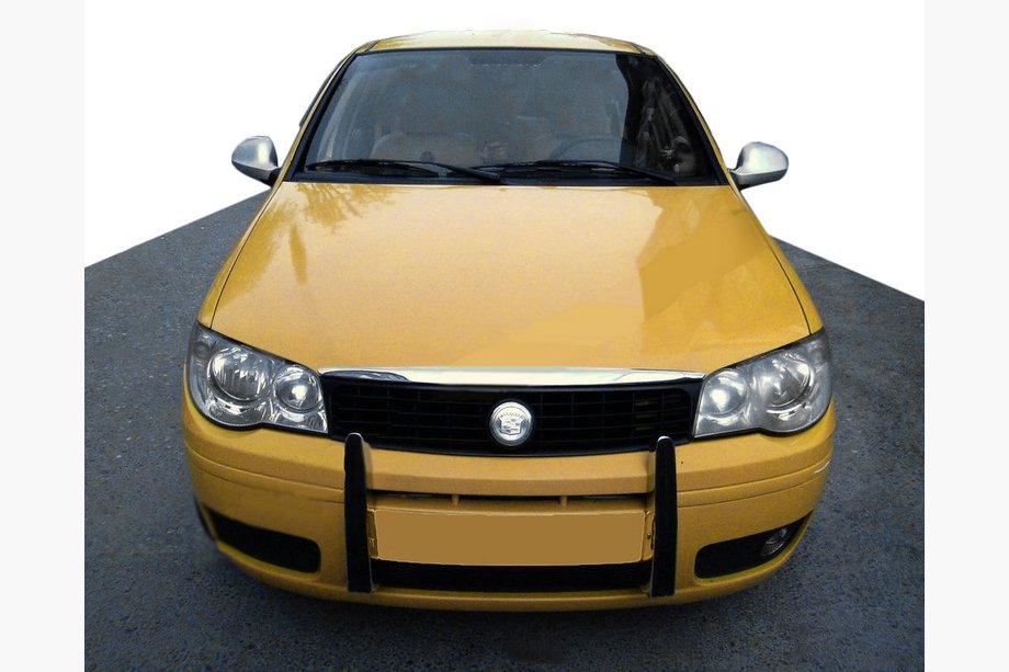 Fiat Albea 2002–2012 Motora pārsega malas uzlika (nerūsējošais tērauds) Foto 1