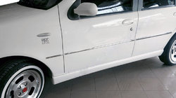 Fiat Palio 1996–2011 Durvju moldingi (6 gab., nerūsējošais tērauds) foto 1