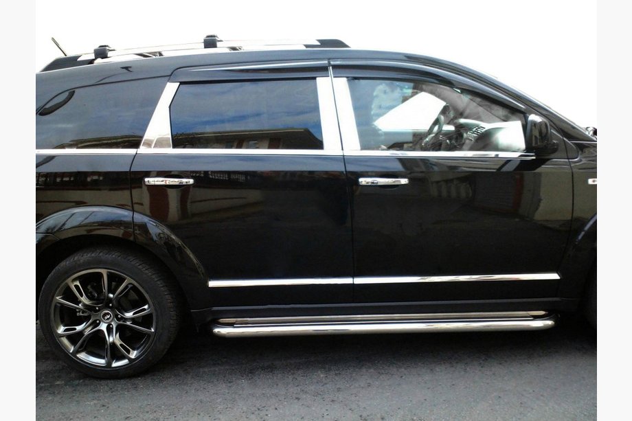 Fiat Freemont 2011–2016 Durvju moldingi (4 gab., nerūsējošais tērauds) Image