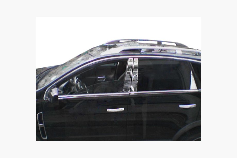 Opel Antara 2006–2017 Hromēts logu apmales komplekts ap sānu logiem (nerūsējošais tērauds) Image