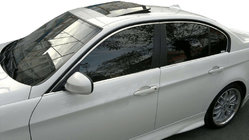 BMW 3. sērija F30/F31 2012–2019 Logu apmale (nerūsējošais tērauds) foto 1