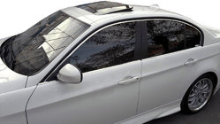 BMW 3. sērija E90/E91 2005–2011 Apakšējā logu apdare (nerūsējošais tērauds) foto 1