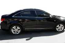 Chevrolet Cruze 2009–2015 Nerūsējošā tērauda durvju moldingu uzlikas foto 1