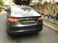 Ford Fusion 2012–2020 Hroma līste virs numura zīmes (nerūsējošais tērauds) foto 2