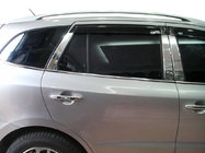 Hyundai Santa Fe 2 2006–2012 Durvju statņu uzlikas (6 gab., nerūsējošais tērauds) foto 3