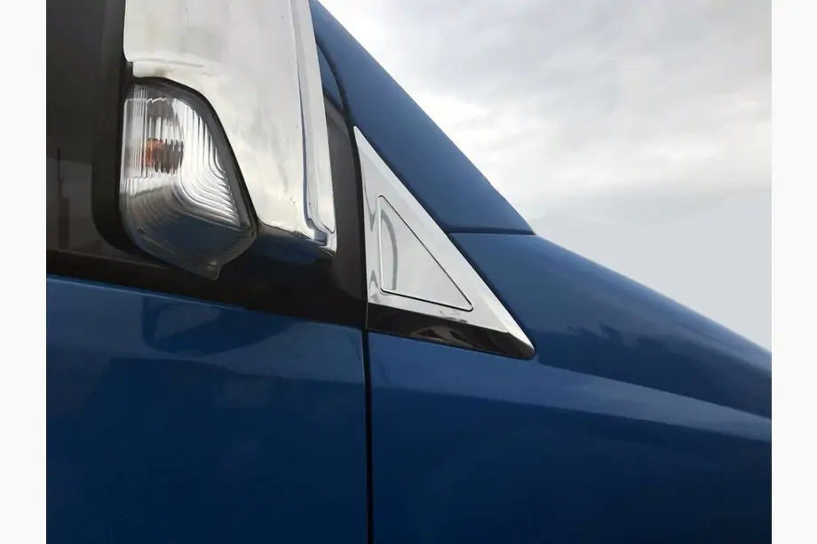 Mercedes Sprinter W906 2006–2018 Uzlikas pie spoguļiem (2 gab., nerūsējošais tērauds) Foto 2