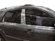 Kia Sportage 2004–2010 Virsbūves statņu uzlikas (6 gab., nerūsējošais tērauds) foto 1