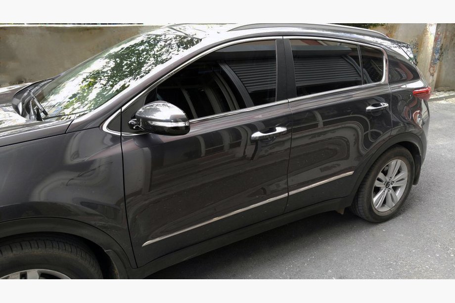Kia Sportage 2015–2021 Durvju moldingu komplekts (4 gab., nerūsējošais tērauds) Image