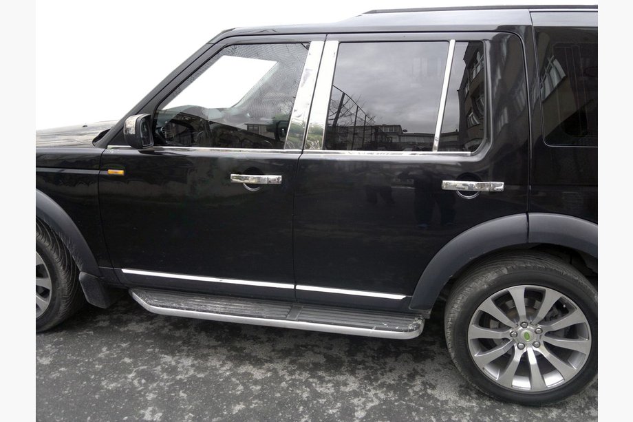 Land Rover Discovery IV 2009–2017 Logu apmales (4 gab., nerūsējošais tērauds) Image