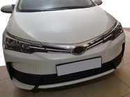 Toyota Corolla 2013–2019 Radiatora režģa uzlikas (2017-2019, nerūs. tērauds) foto 1