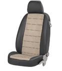 Renault Master 2011–2023 Sēdekļu pārvalki ekoloģiskā āda+audums+Alcantara Antara (priekšējie) foto 3