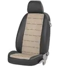 Mercedes C klase W204 2007–2015 Autosēdekļu pārvalki no eko-ādas + auduma + alkantaras Antara (pilns salons) foto 3