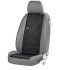 Renault Master 2011–2023 Sēdekļu pārvalki ekoloģiskā āda+audums+Alcantara Antara (priekšējie) foto 23