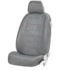 Mercedes C klase W204 2007–2015 Autosēdekļu pārvalki no eko-ādas + auduma + alkantaras Antara (pilns salons) foto 24