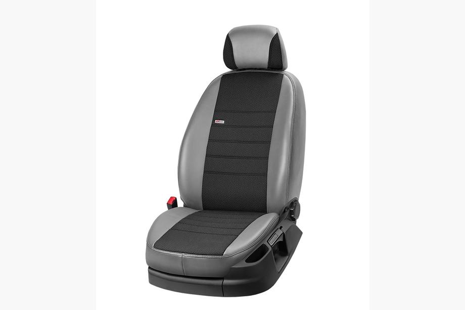 Peugeot RCZ 2010–2015 Sēdekļu pārvalki ekoāda + audums + Alcantara Eco Comfort (pilns salons) Foto 4