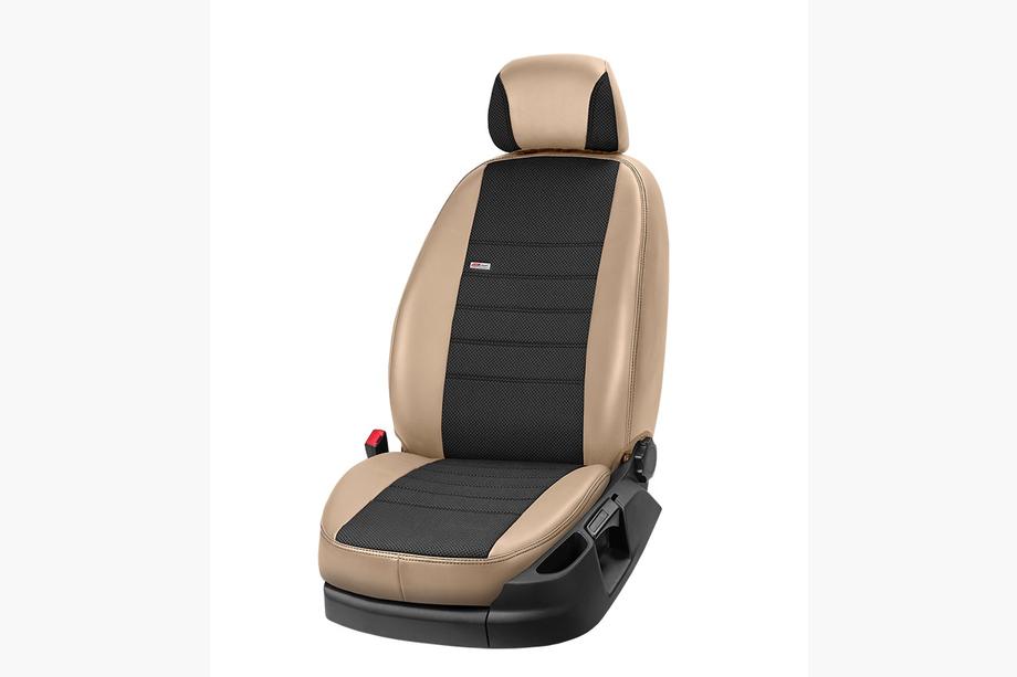 Peugeot RCZ 2010–2015 Sēdekļu pārvalki ekoāda + audums + Alcantara Eco Comfort (pilns salons) Foto 8