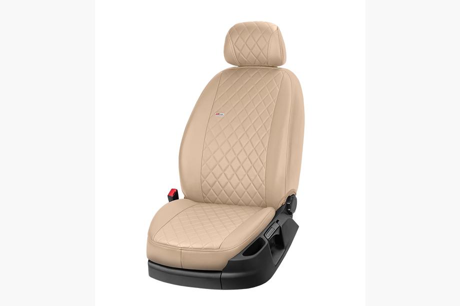 Hyundai I-20 2012–2014 Eko ādas autosēdekļu pārvalki Eco Grand 2020 (pilns salona komplekts) Foto 15