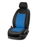 Ford Custom 2013–2022 Auto sēdekļu pārvalki no eko ādas + auduma + Alcantara Eco Prestige Antara (8 vai 9 vietas) foto 6
