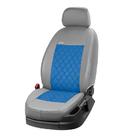 Ford Custom 2013–2022 Auto sēdekļu pārvalki no eko ādas + auduma + Alcantara Eco Prestige Antara (8 vai 9 vietas) foto 7