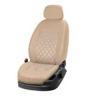 Ford Custom 2013–2022 Auto sēdekļu pārvalki no eko ādas + auduma + Alcantara Eco Prestige Antara (8 vai 9 vietas) foto 15