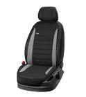 Tesla Model S 2012– Auto sēdekļu pārvalki ekoāda+audums+alcantara Vip Elite 2020 (pilns salona komplekts) foto 12