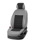 Tesla Model S 2012– Auto sēdekļu pārvalki ekoāda+audums+alcantara Vip Elite 2020 (pilns salona komplekts) foto 16