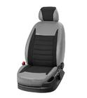 Tesla Model S 2012– Auto sēdekļu pārvalki ekoāda+audums+alcantara Vip Elite 2020 (pilns salona komplekts) foto 17