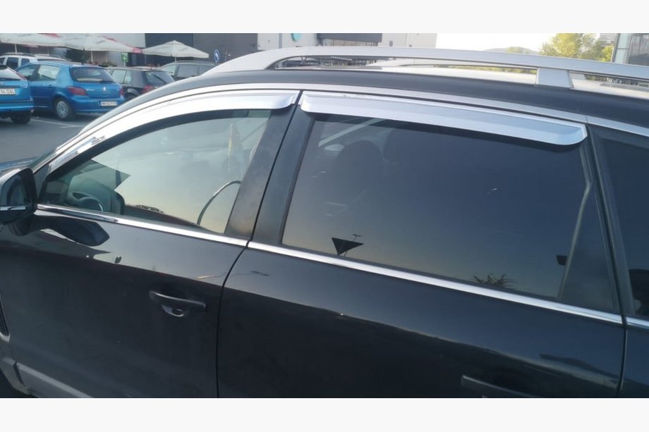 Chevrolet Captiva 2006–2019 Hromēti logu vēja deflektori (4 gab., Koreja) Image