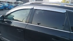Chevrolet Captiva 2006–2019 Hromēti logu vēja deflektori (4 gab., Koreja) foto 1