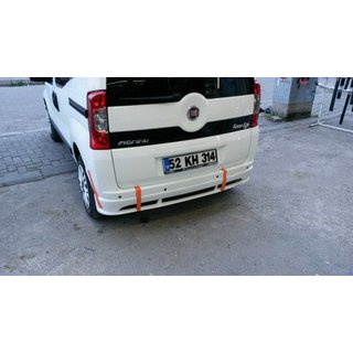 Aizmugurējā bufera uzlika Emotion (krāsošanai) Fiat Fiorino/Qubo 2008–2024 foto 2