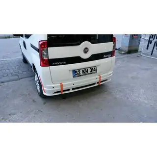 Aizmugurējā bufera uzlika Emotion (krāsošanai) Fiat Fiorino/Qubo 2008–2024 foto 2