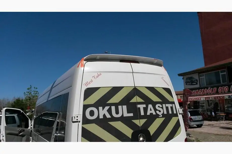 Volkswagen Crafter 2006–2016 Spoileris Anatomik (šaurais modelis, krāsošanai) Foto 7