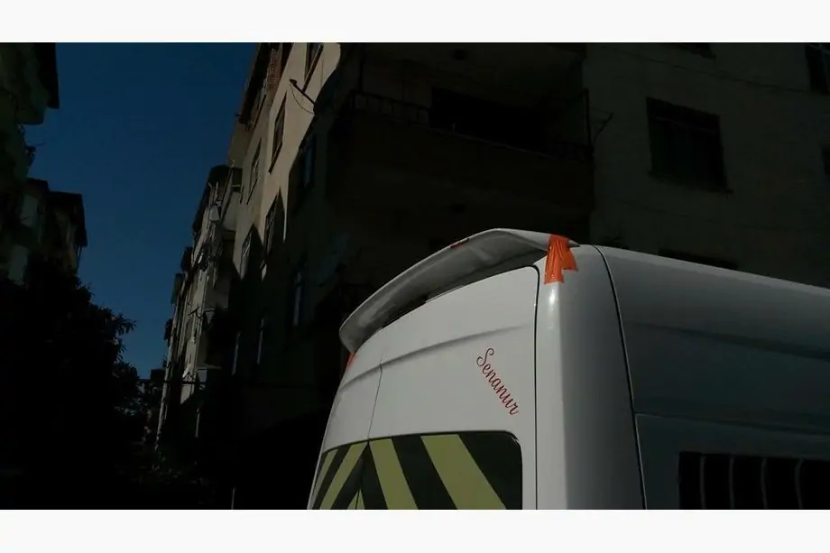 Volkswagen Crafter 2006–2016 Spoileris Anatomik (šaurais modelis, krāsošanai) Foto 8