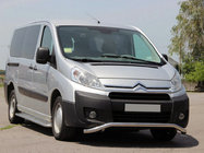 Citroen Jumpy 2007–2017 Priekšējais aizsargstienis ST007 (nerūsējošais tērauds) 60 mm foto 1