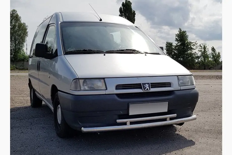 Citroen Jumpy 1996–2007 Priekšējais aizsargstienis ST016 (nerūsējošais tērauds) Image