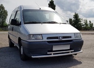 Fiat Scudo 1996–2007 Priekšējais aizsargstienis ST016 (nerūsējošais tērauds) foto 1