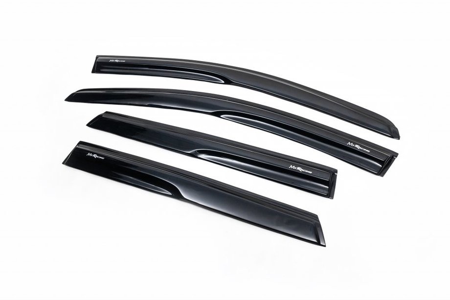 Nissan Qashqai 2007–2010 Logu vēja deflektori (4 gab., MyRacing) Image