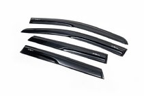 Nissan Qashqai 2007–2010 Logu vēja deflektori (4 gab., MyRacing) foto 1