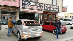 Ford Focus II 2008–2011 Aizmugurējā bufera uzlika Sedan (krāsošanai) foto 2