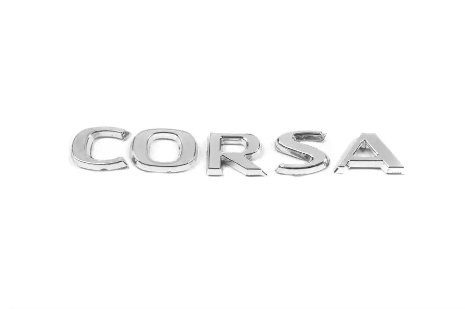 Opel Corsa B 1993–2004 Emblēma uzraksts Corsa 12,5 cm x 1,6 cm Image