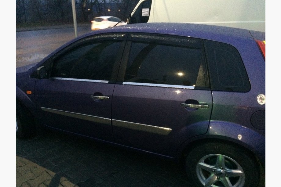 Ford Fiesta 2002–2008 Durvju rokturu uzlikas (4 gab., nerūs.) OmsaLine – itāļu nerūsējošais tērauds Foto 5